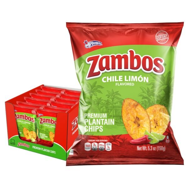 YUMMIES ZAMBOS CON CHILE 140G